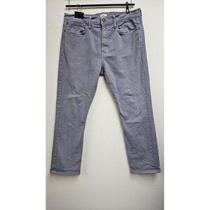 J.Crew Pants Mens 36x30 Gray 770 Re-Imagined Stretch Chino Denim Casual
